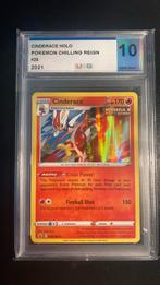 Grade 10 Cinderace CRE 028 HOLO Pokémon Chilling Reign, Verzenden, Nieuw, Losse kaart
