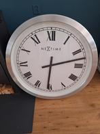 Nextime wandklok analoog Romeinse cijfers 95 cm diameter, Ophalen, Zo goed als nieuw