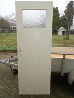 2 witte binnendeuren wit, Doe-het-zelf en Verbouw, Ophalen, Gebruikt, 80 tot 100 cm, Binnendeur