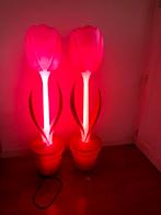 2x MyYour Tulip XL vloerlamp tulp lamp roze paars kunststof, Huis en Inrichting, Lampen | Vloerlampen, Ophalen, Kunststof, Zo goed als nieuw