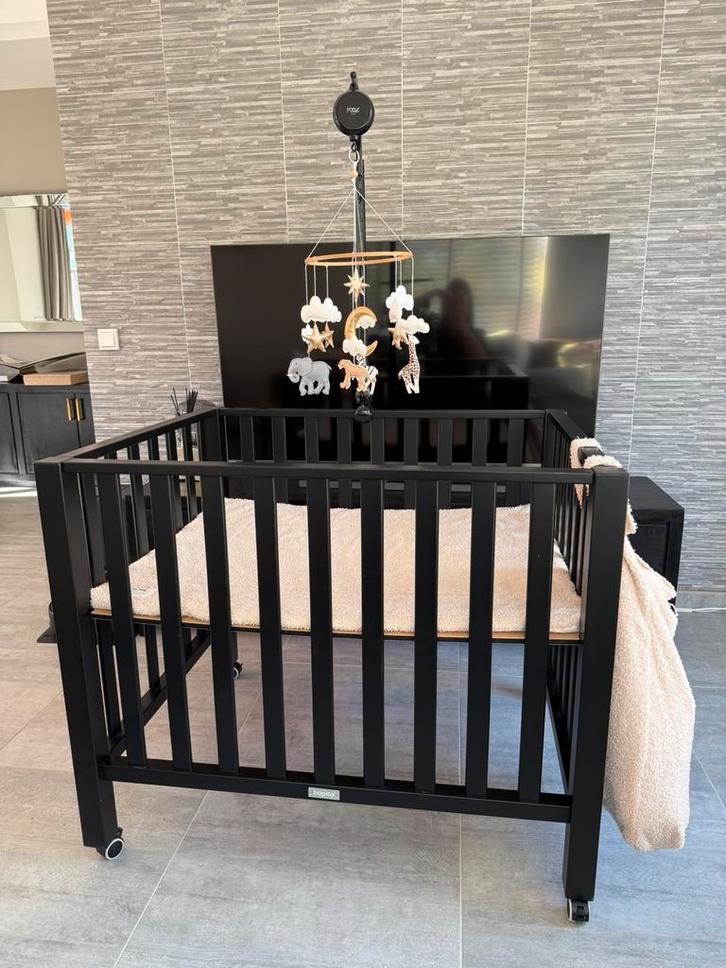 Bopita box en toebehoren, Kinderen en Baby's, Boxen, Zo goed als nieuw, Vierkant, Wieltjes, Ophalen