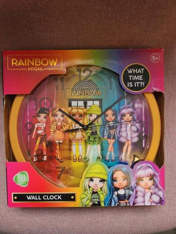 Wandklok Rainbow High - NIEUW beschikbaar voor biedingen