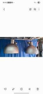 Industrie lampen zeer mooi, Huis en Inrichting, Lampen | Hanglampen, Ophalen of Verzenden, Zo goed als nieuw, Metaal, Minder dan 50 cm