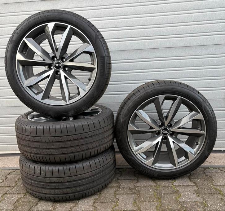 Orginele 21'' Audi Q7/ SQ7/ E-tron Zomerset 4M0601025BP, Auto-onderdelen, Banden en Velgen, Banden en Velgen, Zomerbanden, 21 inch