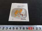 sticker PHILIPS Zullen we samen heel chic tintelen ?, Verzamelen, Stickers, Ophalen, Zo goed als nieuw