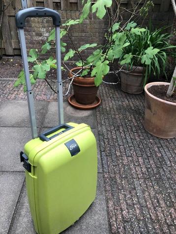 koffer trolleymodel groen 52x44 cm beschikbaar voor biedingen