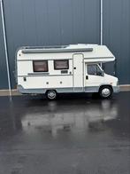 Mooie ouderwetse Fiat 290 in een nieuw jasje gestoken, Caravans en Kamperen, Diesel, Particulier, 4 tot 5 meter, Half-integraal