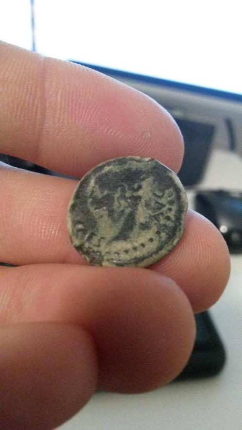 romeinse munt Augustus, Postzegels en Munten, Munten | Europa | Niet-Euromunten, Losse munt, Overige landen, Ophalen of Verzenden