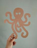 Leuke decoratieve Octopus - knutselen - kinderkamer deco, Huis en Inrichting, Ophalen of Verzenden, Nieuw