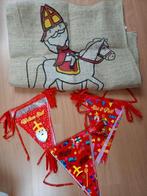 Jute zak met 3 verschillende sinterklaas slingers, Ophalen, Zo goed als nieuw