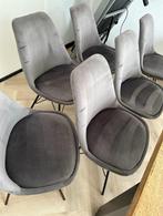 Velvet stoelen, Gebruikt, Velvet, Ophalen of Verzenden, Vijf, Zes of meer stoelen