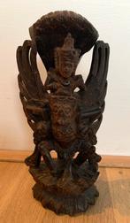 Balinees houtsnijwerk Vishnu, Antiek en Kunst, Ophalen of Verzenden
