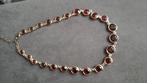 Mooie Anne Klein  ketting, Sieraden, Tassen en Uiterlijk, Ophalen of Verzenden, Zo goed als nieuw, Rood, Overige materialen