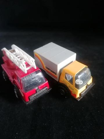 TONKA - Brandweerwagen & Containerwagen beschikbaar voor biedingen