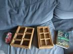 Houten bakjes - sorteerbakjes, Ophalen of Verzenden, Gebruikt