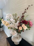 Zijden kunstboeket / kunstbloemen 75 cm boekethoogte, Huis en Inrichting, Ophalen, Zo goed als nieuw, Binnen