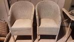 2 Lloyd Loom Stoeltjes - Vintage Brocante Stijl, Huis en Inrichting, Stoelen, Ophalen, Gebruikt, Twee, Overige kleuren