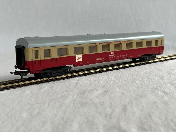 Lima FS Italia TEE wagon, Hobby en Vrije tijd, Modeltreinen | H0, Gebruikt, Wagon, Gelijkstroom of Wisselstroom, Lima, Ophalen of Verzenden
