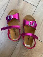 Fuchsiaroze leren sandalen maat 35, Ophalen of Verzenden, Nieuw, Meisje