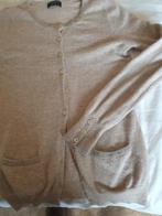 Repeat Cashmere vestje 36, Kleding | Dames, Repeat, Verzenden, Beige, Zo goed als nieuw