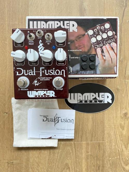 Wampler Dual Fusion (v1) (Euphoria & Paisley ineen), Muziek en Instrumenten, Effecten, Gebruikt, Distortion, Overdrive of Fuzz