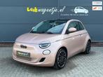 Fiat 500 e 3+1 La Prima 42 kWh *extra deur *panorama *leder, Auto's, Lichtsensor, Gebruikt, Beige, Overige kleuren