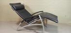 Vintage Interprofil 'Pax' design leren recliner fauteuil, Huis en Inrichting, Fauteuils, Gebruikt, Ophalen