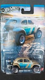 Volkswagen VW Baja Bug 1:64 Hotwheels Surf Up Silver Pol, Hobby en Vrije tijd, Modelauto's | Overige schalen, Verzenden, Zo goed als nieuw