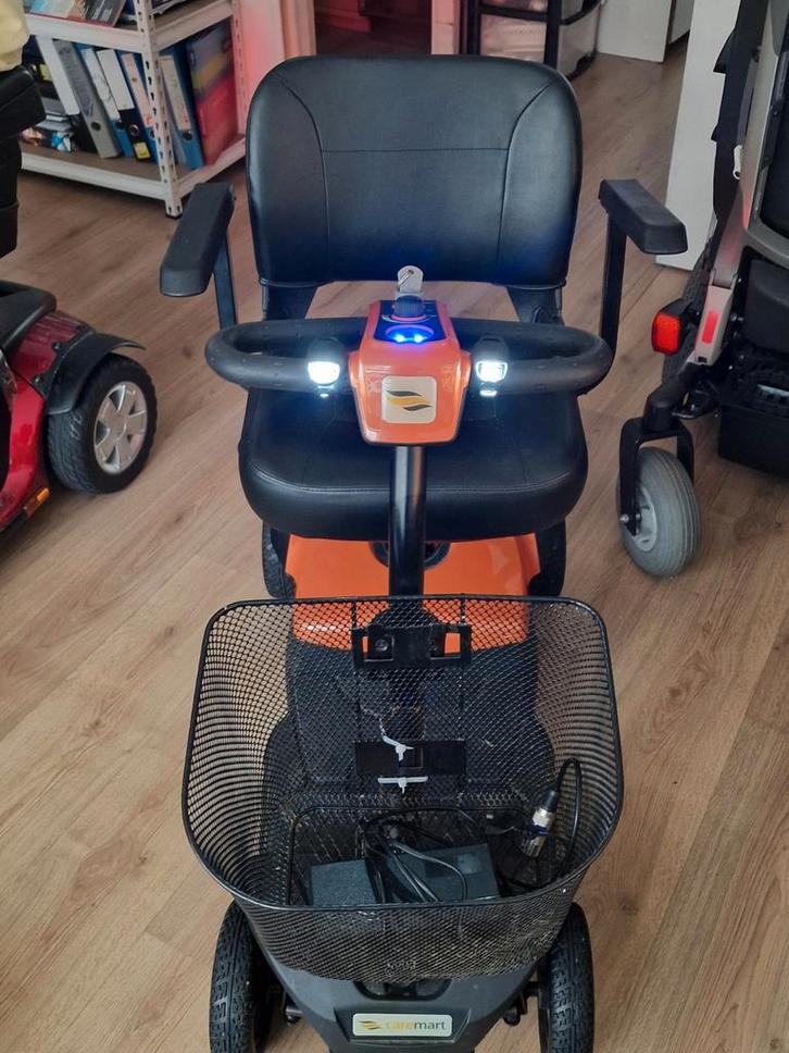 Pk opvouwbare scootmobiel caremart 4 wiels rijd prima 2025, Diversen, Brommobielen en Scootmobielen, Ophalen