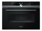 Siemens compacte oven CB875G0B2 van 1699,- voor 999,- Op = O, Nieuw, 45 tot 60 cm, 45 tot 60 cm, Oven