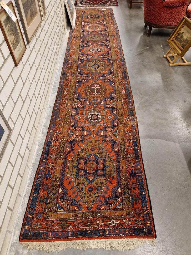 perzisch tapijt / loper, zeer fraaie kleurstelling, Antiek en Kunst, Antiek | Kleden en Textiel, Ophalen