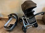 Nuna Ivvi Savi Kinderwagen compeet - Bruin, Gebruikt, Combiwagen, Verstelbare duwstang, Ophalen
