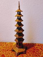Chinese bronzen oude pagode gestempeld, Antiek en Kunst, Ophalen of Verzenden