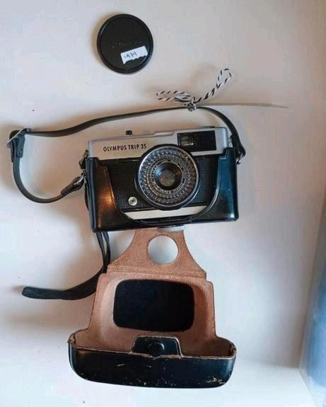 Olympus Trip 35 1979 helemaal mint + origineel, Audio, Tv en Foto, Fotocamera's Analoog, Zo goed als nieuw, Compact, Olympus, Ophalen of Verzenden