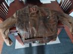Leren jas bruin, Motoren, Kleding | Motorkleding, Ophalen of Verzenden, Tweedehands, Jas | leer