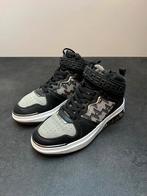 Karl Lagerfeld - Paris Elektra sneakers - monogram print, Karl Lagerfeld, Zwart, Ophalen of Verzenden, Sneakers of Gympen