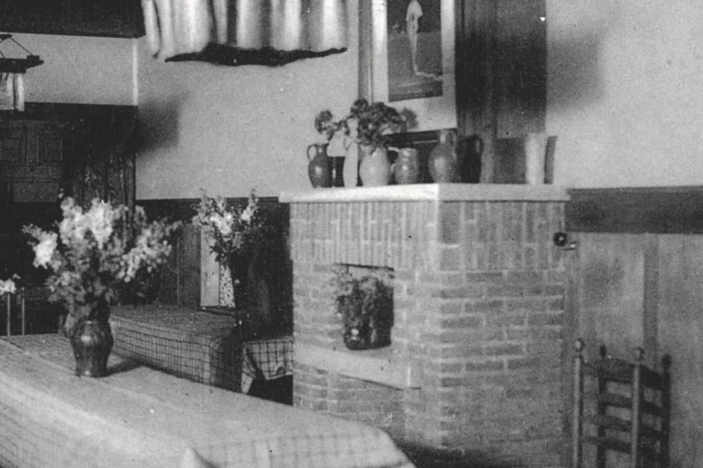965311 Leusden Utr Clubhuis Ingeborg Eetkamer 1936 Gelopen, Ophalen of Verzenden, Voor 1920, Gelopen, Utrecht