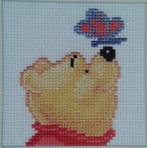 Borduurpatroon Disney Winnie de Poeh 7 x 7 cm., Ophalen of Verzenden, Zo goed als nieuw, Handborduren, Patroon