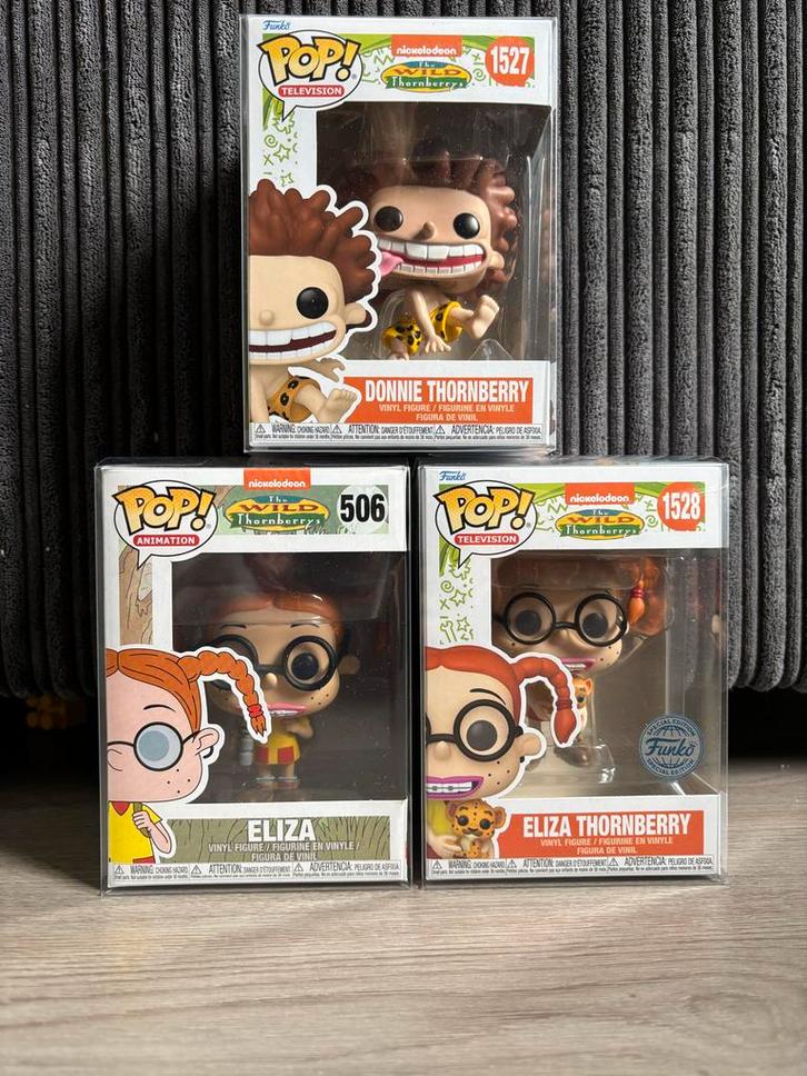 Funko Pop The Wild Thornberry's Set, Verzamelen, Poppetjes en Figuurtjes, Nieuw, Ophalen of Verzenden