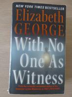 With no one as witness - Elizabeth George, Ophalen of Verzenden, Gelezen, Elizabeth George, Nederland
