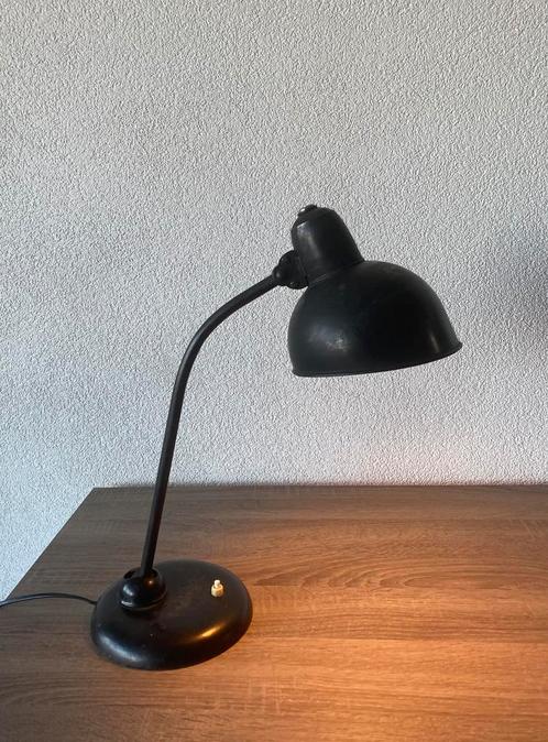 Vintage Kaiser Idell tafellamp/bureaulamp. Industreel., Huis en Inrichting, Lampen | Tafellampen, Gebruikt, Minder dan 50 cm, Ophalen