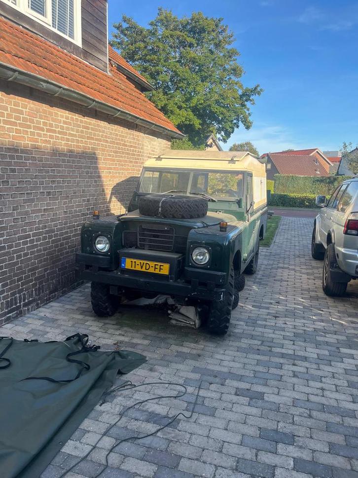 Landrover 109 series 3 belasting vrij , camper, Auto's, Oldtimers, Particulier, Land Rover, Diesel, Geïmporteerd, Ophalen