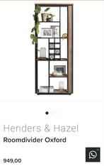 Roomdivider/ boekenkast 'Oxford' van Henders en Hazel, Huis en Inrichting, Kasten | Boekenkasten, Ophalen, Zo goed als nieuw, 25 tot 50 cm