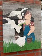 Tuin schilderij decoratie, Ophalen