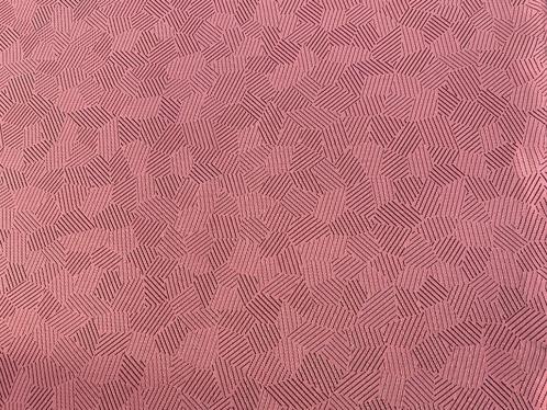 Kvadrat Febrik Razzle Dazzle 636; roze; 16 meter meubelstof, Hobby en Vrije tijd, Stoffen en Lappen, Nieuw, Wol, 120 cm of meer