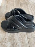 Gave Vagabond plateausandalen van zwart leer maat 40, Kleding | Dames, Schoenen, Ophalen of Verzenden, Gedragen