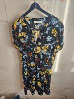 Zomerjurkje maat S/M - Bloemenprint, Blauw, Maat 36 (S), Gedragen, Boven de knie