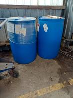 200 Liter Vaten Blauw Kunststof., Tuin en Terras, 150 liter of meer, Ophalen