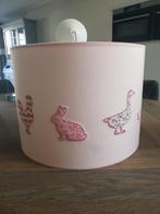 Taftan kip en vrienden roze hanglamp, Ophalen, Gebruikt, Rond, 25 tot 50 cm