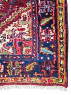 Handgeknoopt Perzisch wol Heriz tapijt medallion 92x160cm, Crème, 100 tot 150 cm, Zo goed als nieuw, Onbekend